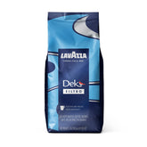 Lavazza Dek Filtro frente del empaque mostrando la marca y el formato, ideal para compra informada