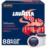Lavazza Dolcevita Classico front box showing product count and benefits
