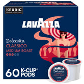 Lavazza Dolcevita Classico front box showing branding and size, clear convenience