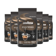 Lavazza frente del empaque mostrando diseño y peso, garantiza compra de calidad