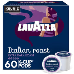 Lavazza empaque frontal 60 cápsulas mostrando diseño y conveniencia