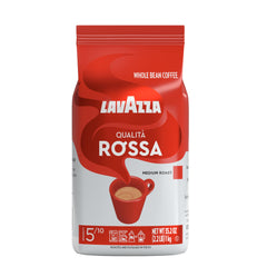 Lavazza envase frontal 2.2 lb conservando frescura y tamaño claro