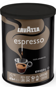 Lavazza lata frente mostrando el diseño y protección del café