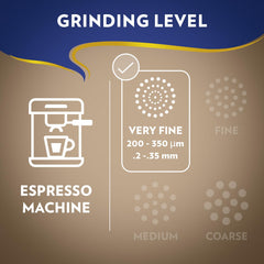 Fresh espresso shot pouring with crema from Lavazza Super Crema, rich extraction benefit