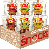 Lay's empaque frontal del variety pack mostrando variedad y conveniencia