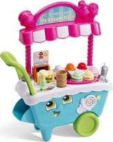 LeapFrog ice cream cart front view showing colorful scoops and buttons for interactive learning