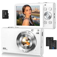 Lecnippy front view showing compact body and lens, ideal for travel shooting