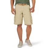 Lee shorts cargo vista frontal mostrando corte relajado y bolsillos