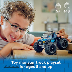 LEGO Monster Truck detalle de las llantas grandes para saltos seguros