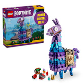 LEGO Supply Llama front packaging showing set and piece count benefits display