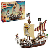 LEGO Going Merry front view showing full ship and display-ready finish