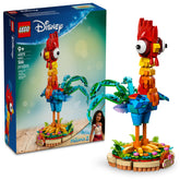 LEGO Heihei front view showing full colorful character and display appeal