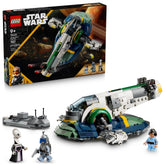 LEGO Jango Fett nave vista frontal mostrando diseño auténtico y detalle