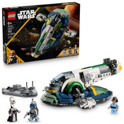 LEGO Jango Fett nave vista frontal mostrando diseño auténtico y detalle