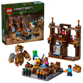 LEGO packaging showing Woodland Mansion Fighting Ring set and build benefit
