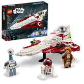 LEGO Obi‑Wan Starfighter front packaging showing set pieces and age, great gift idea