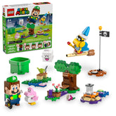 LEGO Luigi interactivo en su caja mostrando la aventura, diversión inmediata
