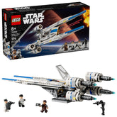 LEGO U-Wing vista frontal con detalle y realismo para exhibir