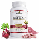 Lemeli bottle front packaging showing product name and vegan capsule benefit