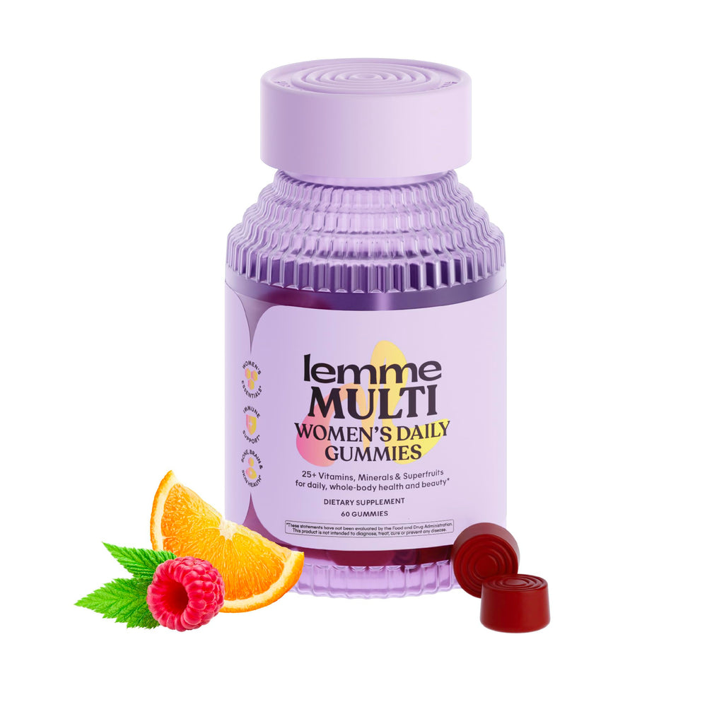 Lemme frasco delantero mostrando diseño y beneficio de soporte nutricional