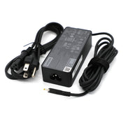 Lenovo cargador frontal 65W USB-C mostrando diseño compacto y puerto único