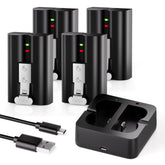 Lesaps frontal del empaque con 4 baterías mostrando contenido y ventaja de recambio