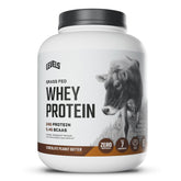 Levels Nutrition front label showing chocolate peanut butter flavor and key facts