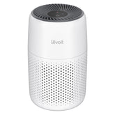 Levoit front view showing compact purifier and clean design benefit