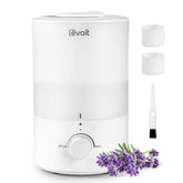 Levoit Dual150 front view showing compact design and quiet benefit