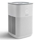 Levoit LV-H128 front view showing compact purifier and easy placement benefit