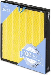 Levoit filter front packaging showing model and fit, ensures correct replacement
