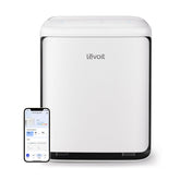 Levoit Vital Pet front view showing sleek purifier and benefit of continuous air cleaning