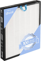 Levoit filter front packaging showing model and fit benefit