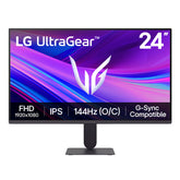 LG UltraGear front view showing slim bezel and immersive display benefit