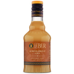 Liber & Co. botella frontal mostrando etiqueta y formato, perfecta para barras