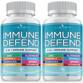 Liberty Lifestyle front packaging showing full supplement benefits for convenient daily use