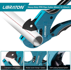 LIBRATON primer plano de la hoja SK5, afilado duradero y antiadherente