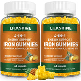 lickshine front packaging showing pineapple gummies and 120-count benefit