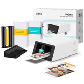 Liene PixCut S1 front view showing compact all-in-one printer and cutter benefit: space-saving