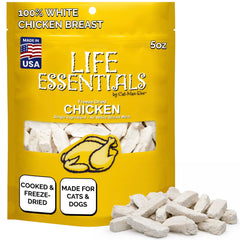 Life Essentials by Cat-Man-Doo paquete frontal, claridad del ingrediente y confianza