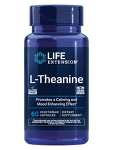 Life Extension frasco delantero mostrando etiqueta y beneficio tranquilidad