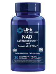 Life Extension front packaging showing supplement benefits and vegetarian label