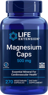 Life Extension front packaging showing 270-capsule bottle and benefits