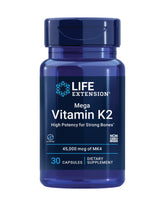 Life Extension vista frontal del frasco con diseño claro y cápsulas visibles