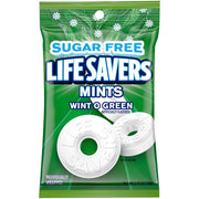 Life Savers bolsa frontal mostrando color verde y frescura