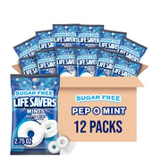 Life Savers bolsa frontal que muestra diseño y tamaño, ideal para compartir