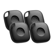 Life360 Tile front packaging showing four black trackers and branding for quick setup