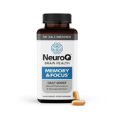 LifeSeasons NeuroQ front packaging showing label and 60 capsules for informed purchase