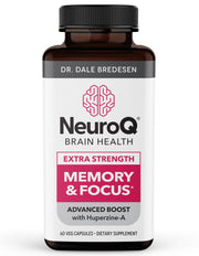 LifeSeasons NeuroQ front packaging showing bottle and label for quick identification
