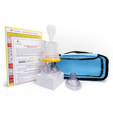 LifeVac travel kit front case showing compact portability and quick access benefit